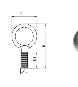 吊裝螺絲二維圖 吊裝螺絲二維圖