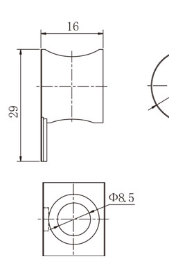 鋁型材內置連接件技術參數 鋁型材內置連接件技術參數