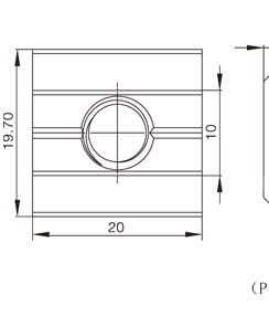 鋁型材方形螺母物理參數(shù)1 鋁型材方形螺母物理參數(shù)1
