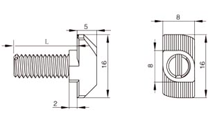 T型螺栓技術(shù)參數(shù) T型螺栓技術(shù)參數(shù)
